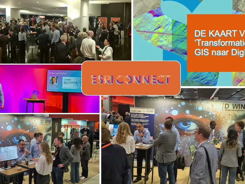 Bezoek ons op de Esri Connect 26 & 27 maart in de Jaarbeurs Utrecht