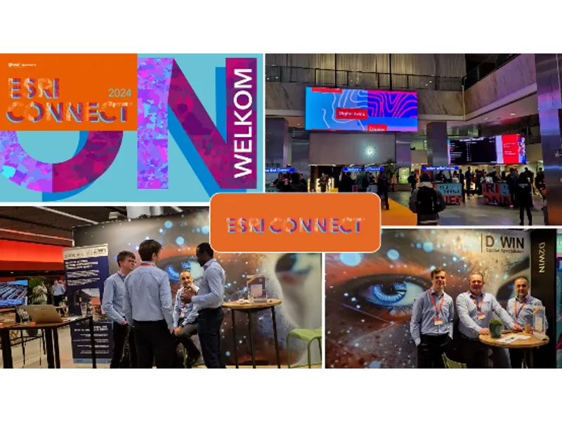 Bezoek ons op de Esri Connect 26 & 27 maart in de Jaarbeurs Utrecht
